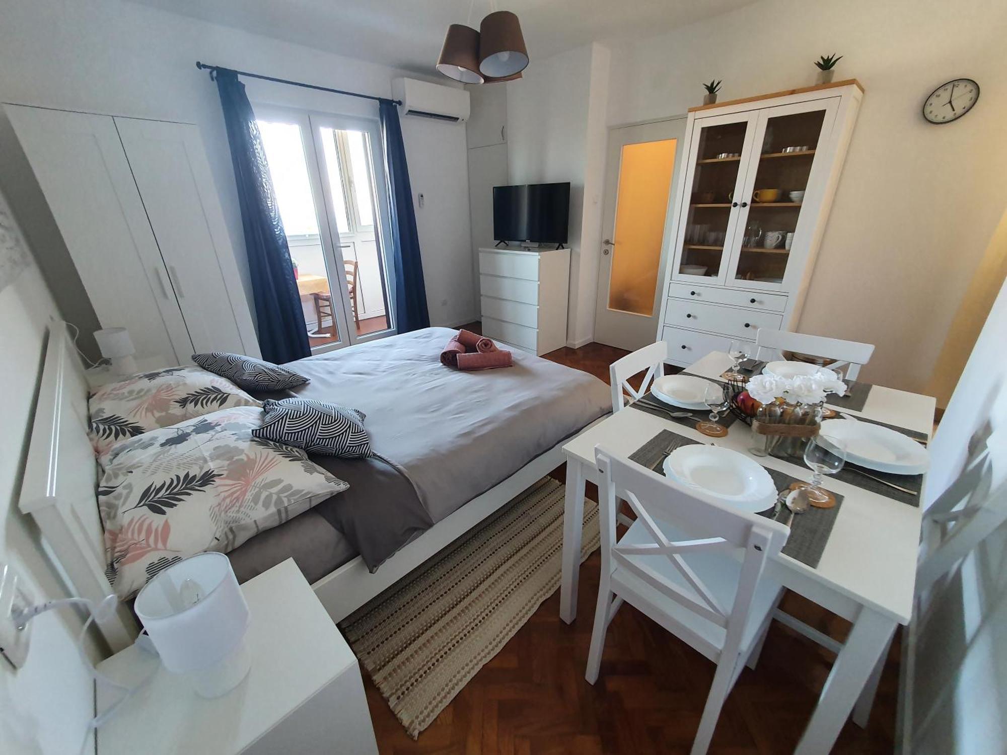 Appartamento Studio Apartman Fredi Abbazia Esterno foto