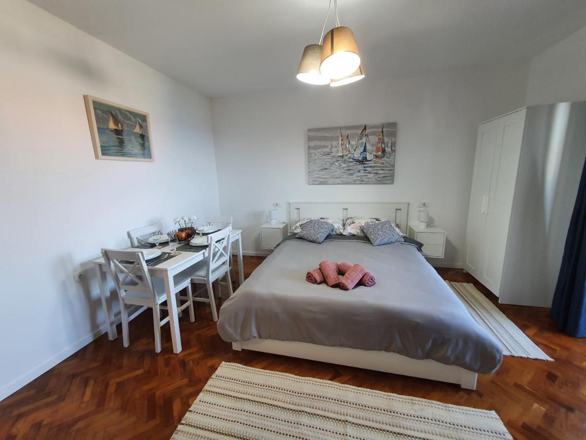 Appartamento Studio Apartman Fredi Abbazia Esterno foto